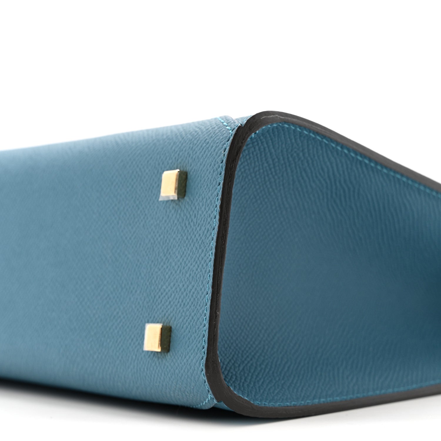 Moynat Carat Calfskin Gabrielle PM Prussian Blue 9 of 10