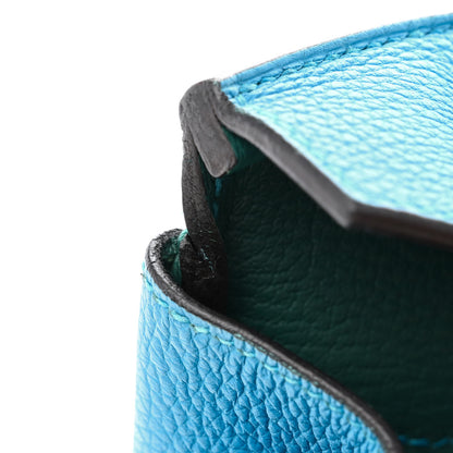 Hermes Togo Verso Birkin 35 Bleu Zanzibar Malachite 12 of 15