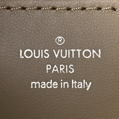 Louis Vuitton Lambskin Malletage Top Handle GO-14 MM Taupe 8 of 14