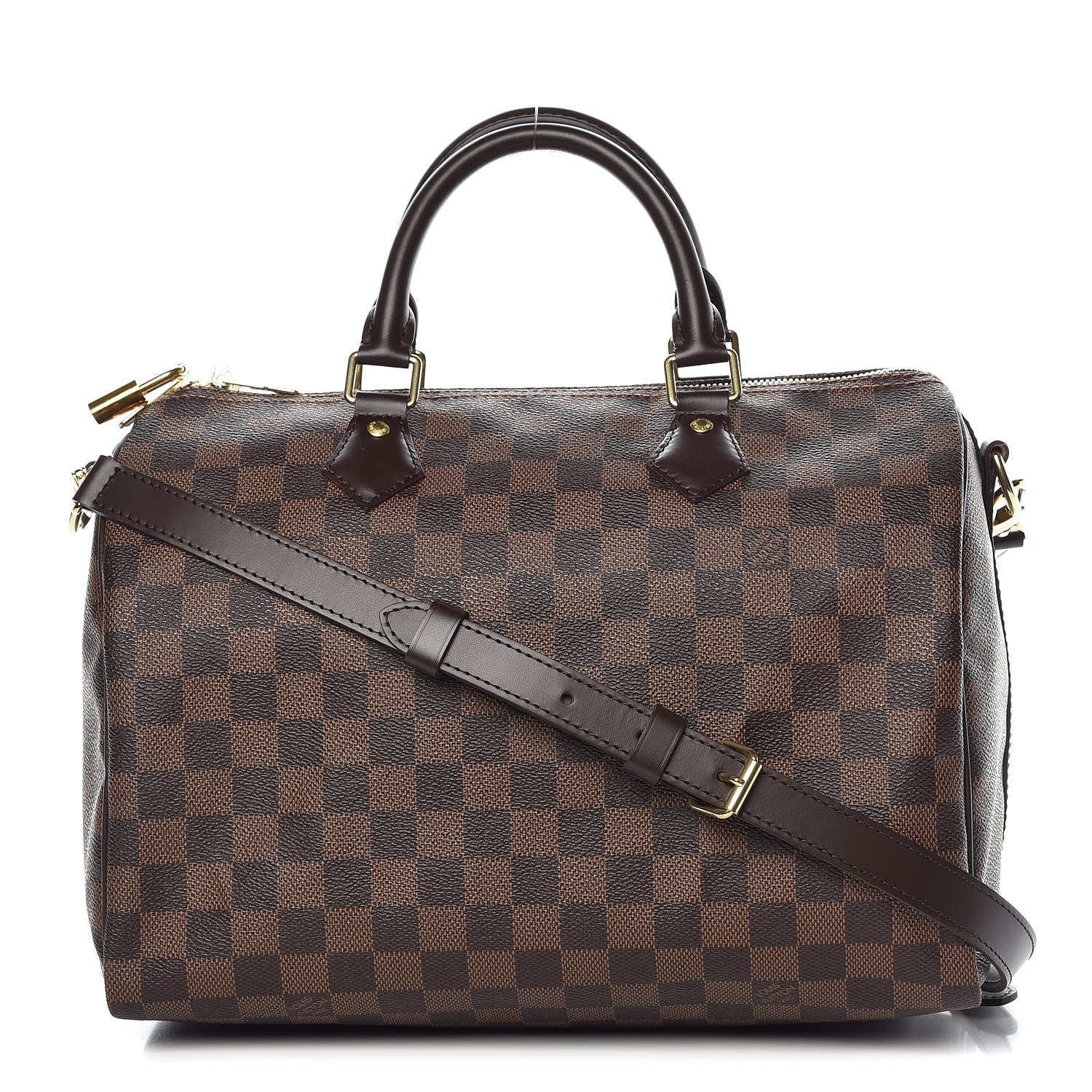 Louis Vuitton Damier Ebene Speedy Bandouliere 30 1 of 10