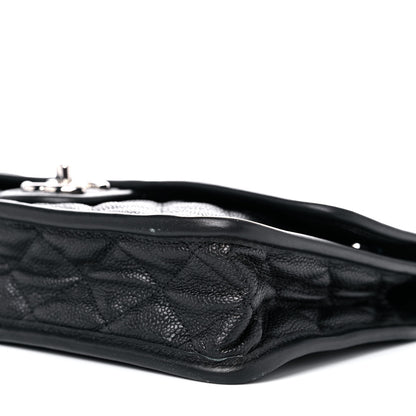 Chanel Caviar Quilted Medium French Riviera Flap Black 8 of 10