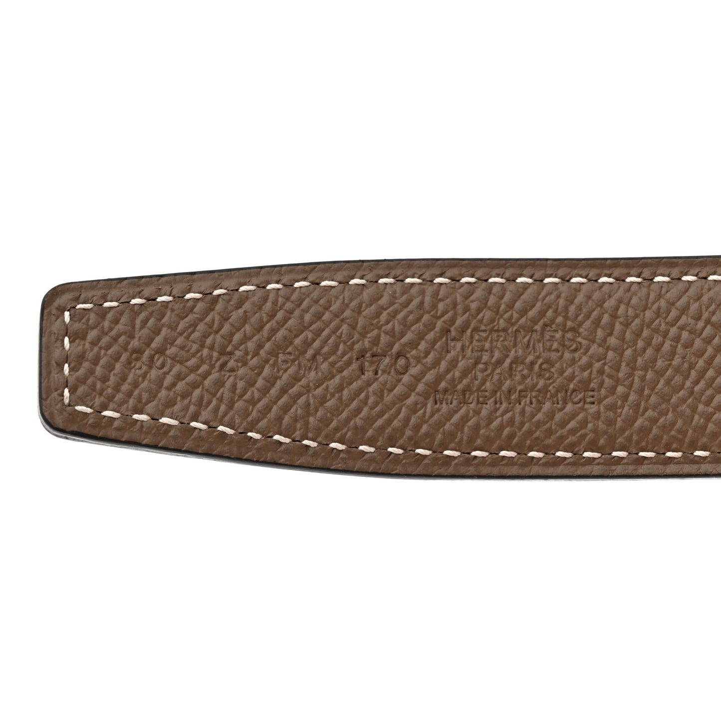 Swift Epsom 24mm Constance H Belt 80 32 Black Etoupe