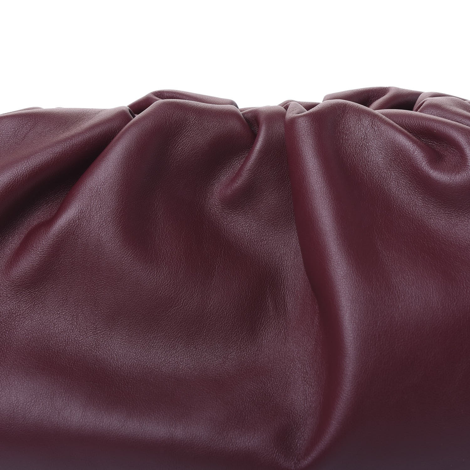 Bottega Veneta Smooth Butter Calf The Pouch Oversized Clutch Bordeaux 8 of 8