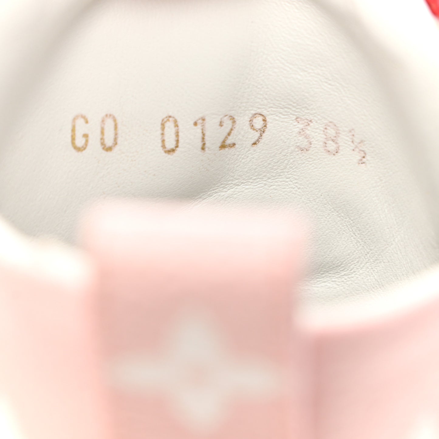 Monogram Giant Stellar Sneaker Boots 38.5 Rose Rouge