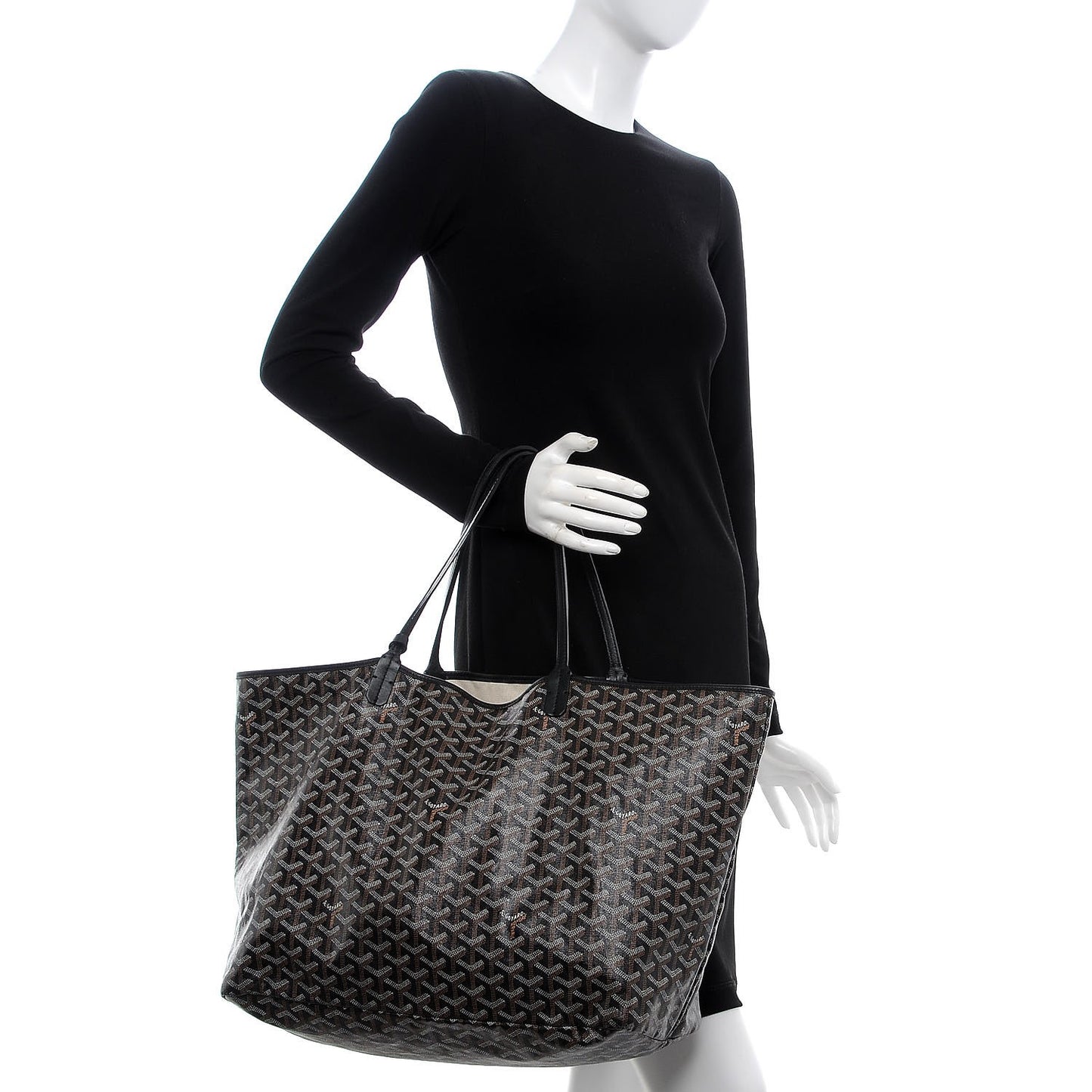 Goyardine Saint Louis GM Black