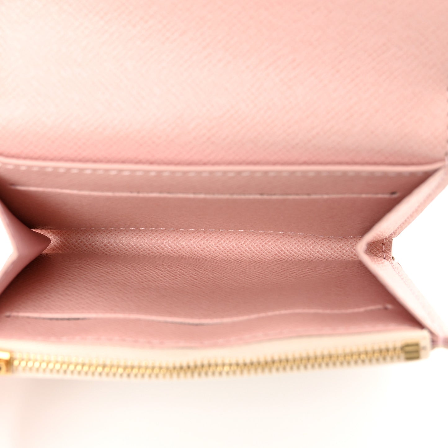 Damier Azur Rosalie Coin Purse Rose Ballerine