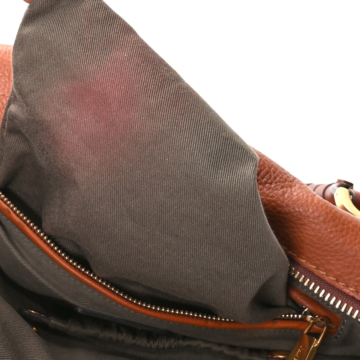 Calfskin Large Marcie Satchel Tan