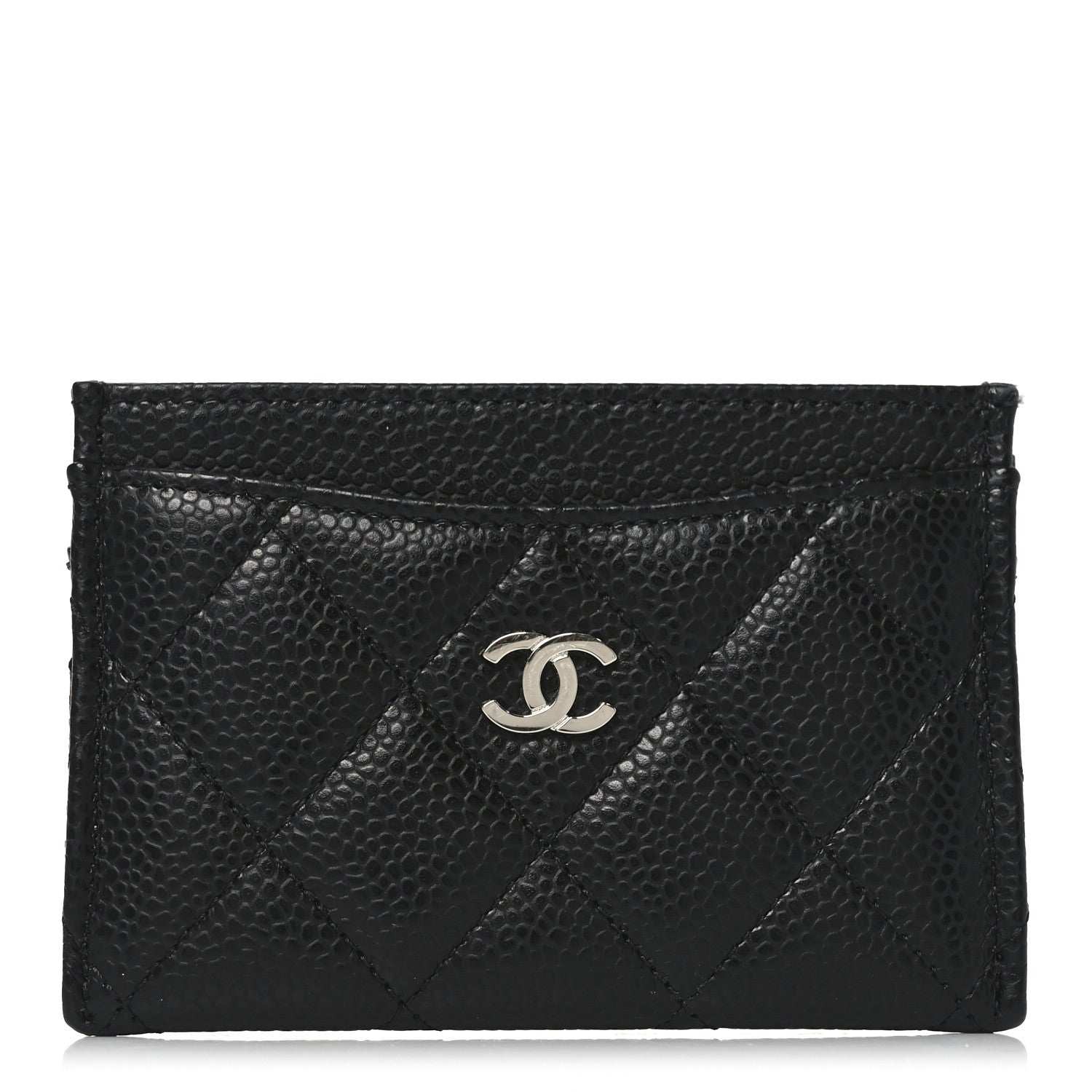 Chanel Caviar Quilted Card Holder Black 1 of 9