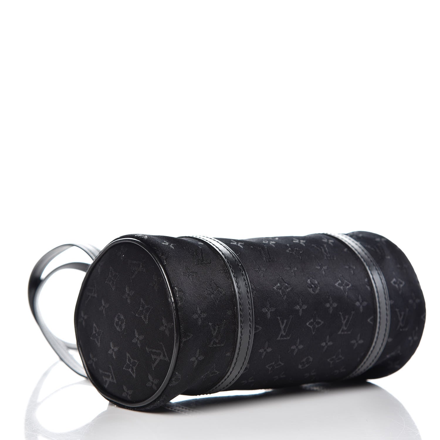Louis Vuitton Satin Monogram Mini Papillon Black 4 of 6