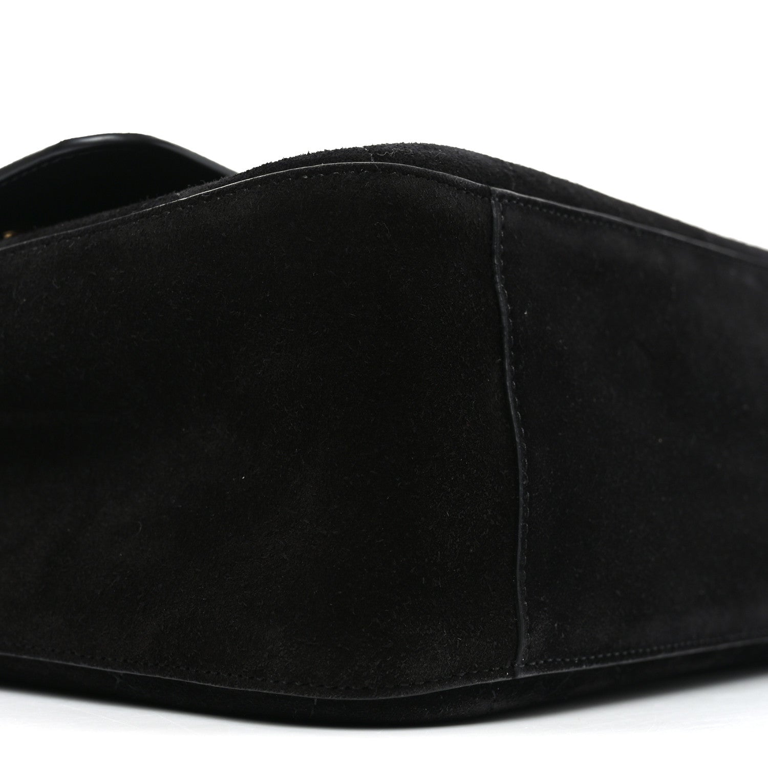 Chanel Suede Calfskin Small Souplissimo Maxi Flap Black 9 of 11