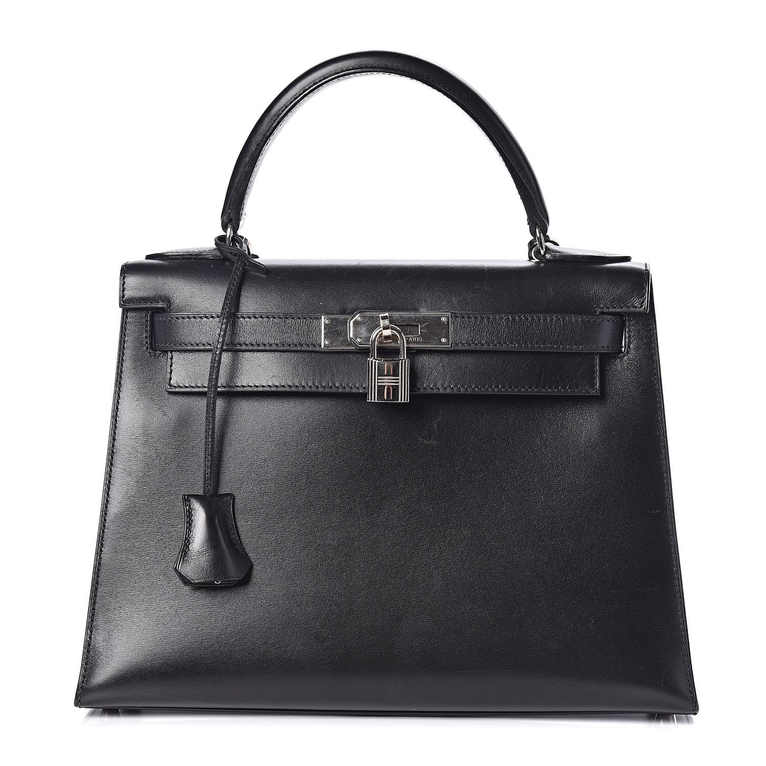 Hermes Box Kelly Sellier 28 Black 1 of 44