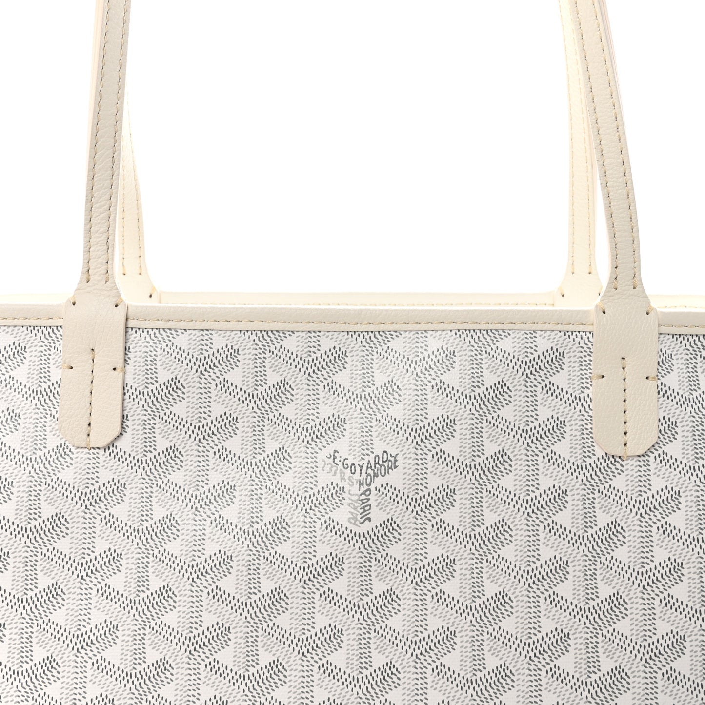 Goyardine Artois MM White