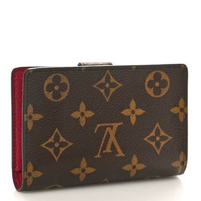 Louis Vuitton Monogram Juliette Wallet Fuschia 3 of 9