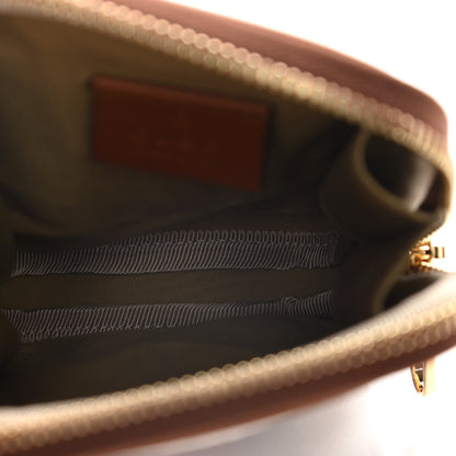 Gucci Vintage Canvas Calfskin Web Belted iPhone Case 90 36 Sand Cuir 4 of 9