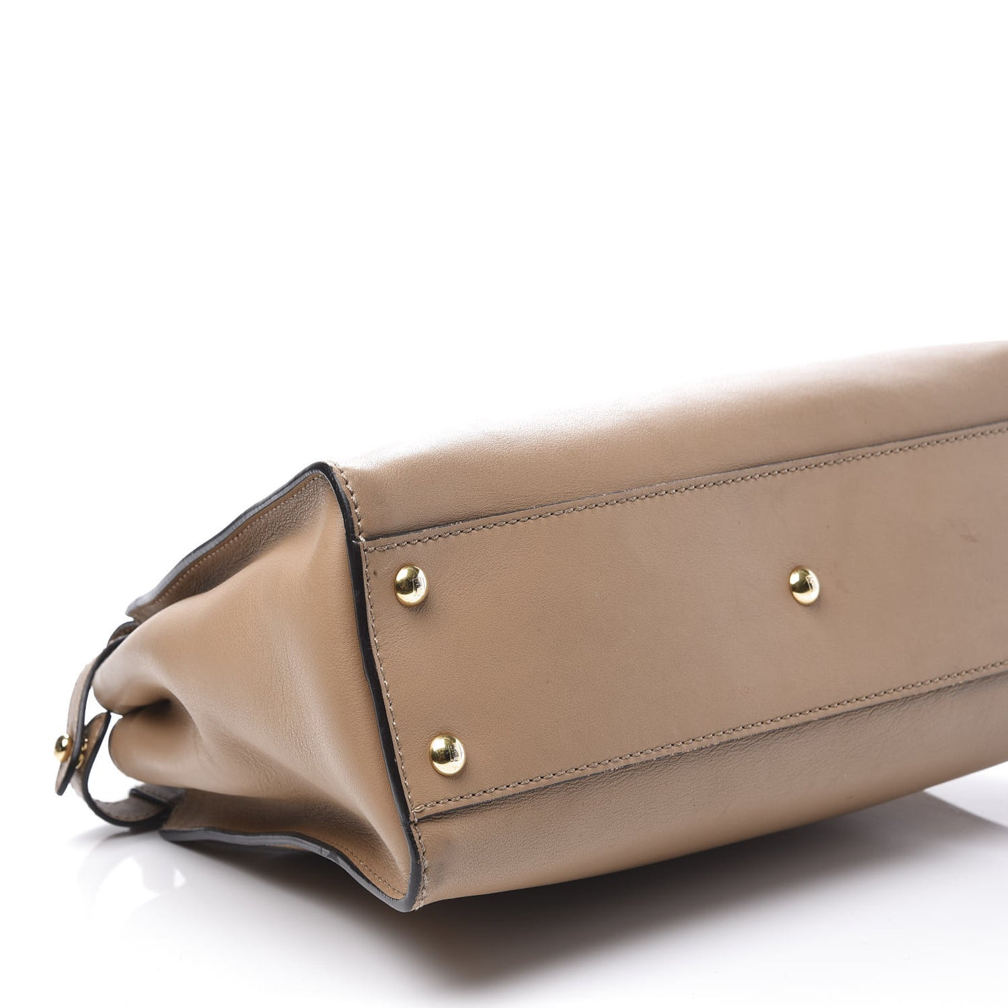 Vitello Seta Medium Peekaboo Iconic Satchel Cuoio
