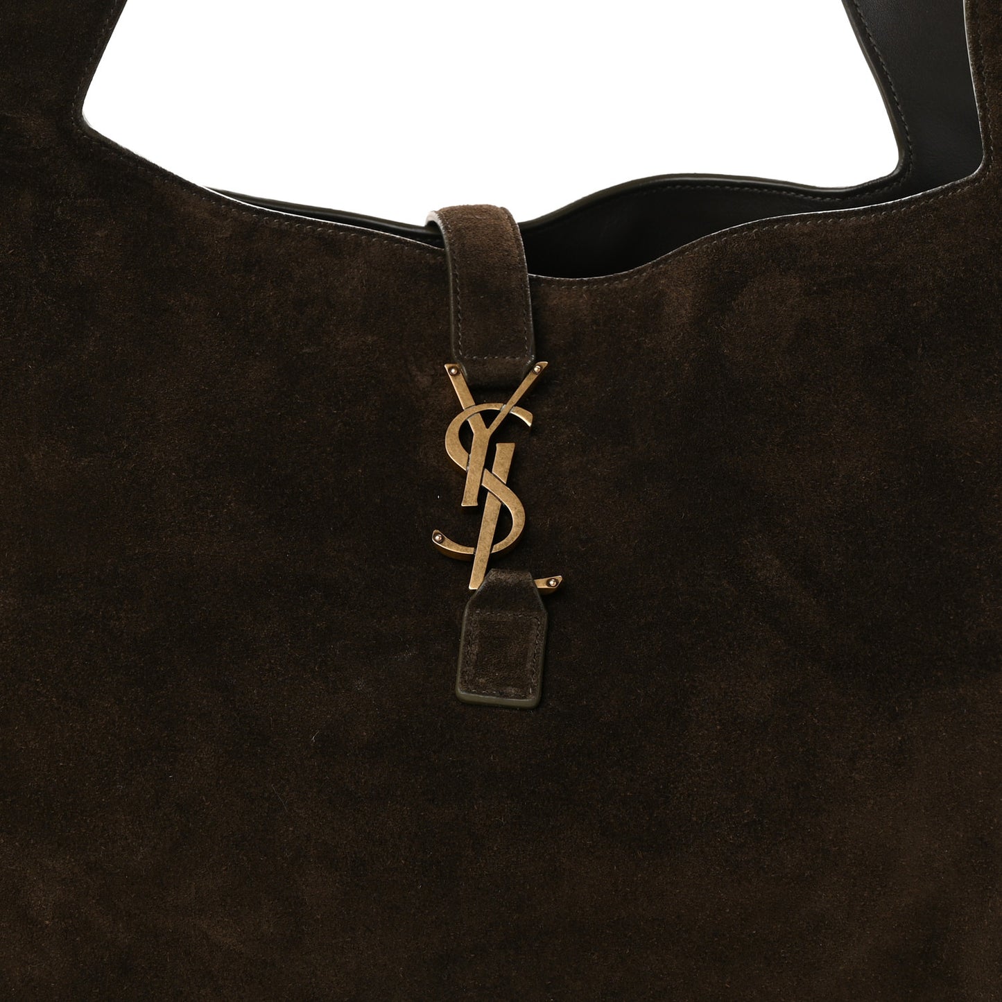 Suede Bea Tote Bark Brown
