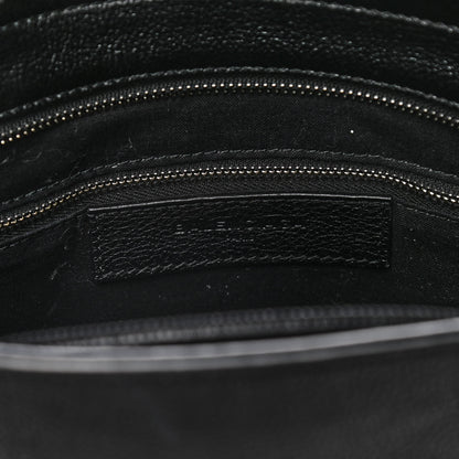Balenciaga Calfskin Logo Small Shopping Black 6 of 14