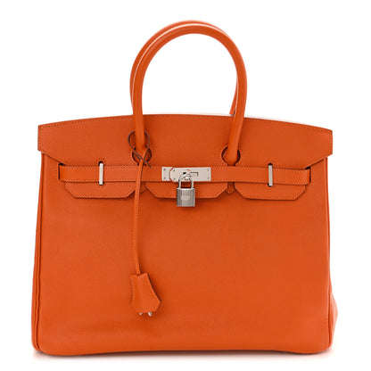 Hermes Epsom Birkin 35 Feu 1 of 11