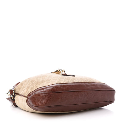 Gucci Monogram Medium New Jackie Shoulder Bag Brown 4 of 12