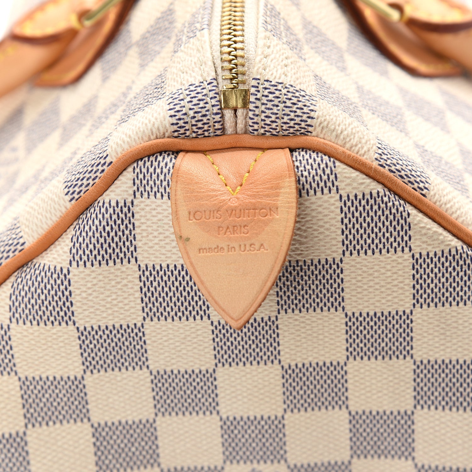 Louis Vuitton Damier Azur Speedy 35 9 of 9