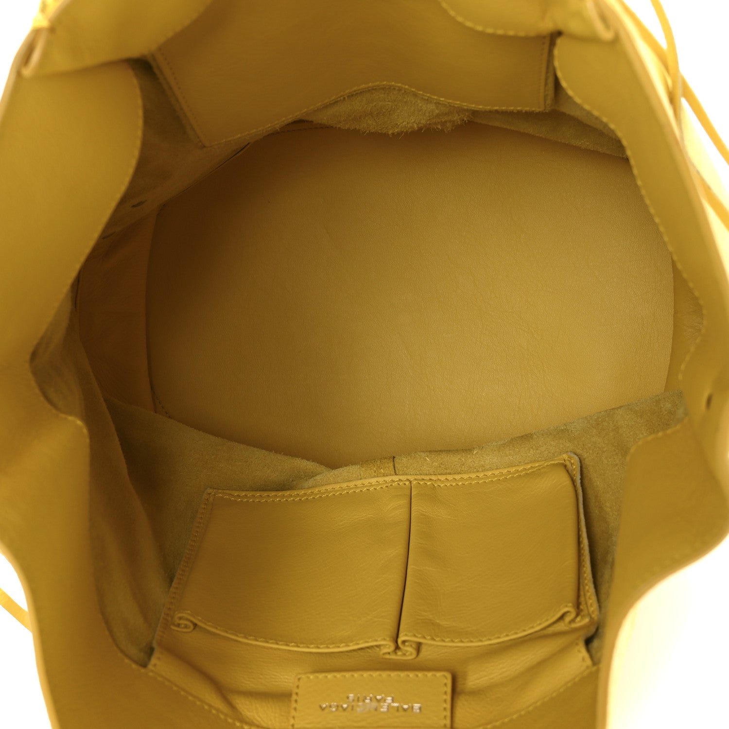 Balenciaga Calfskin Papier Drop Jaune Citronnade 6 of 11