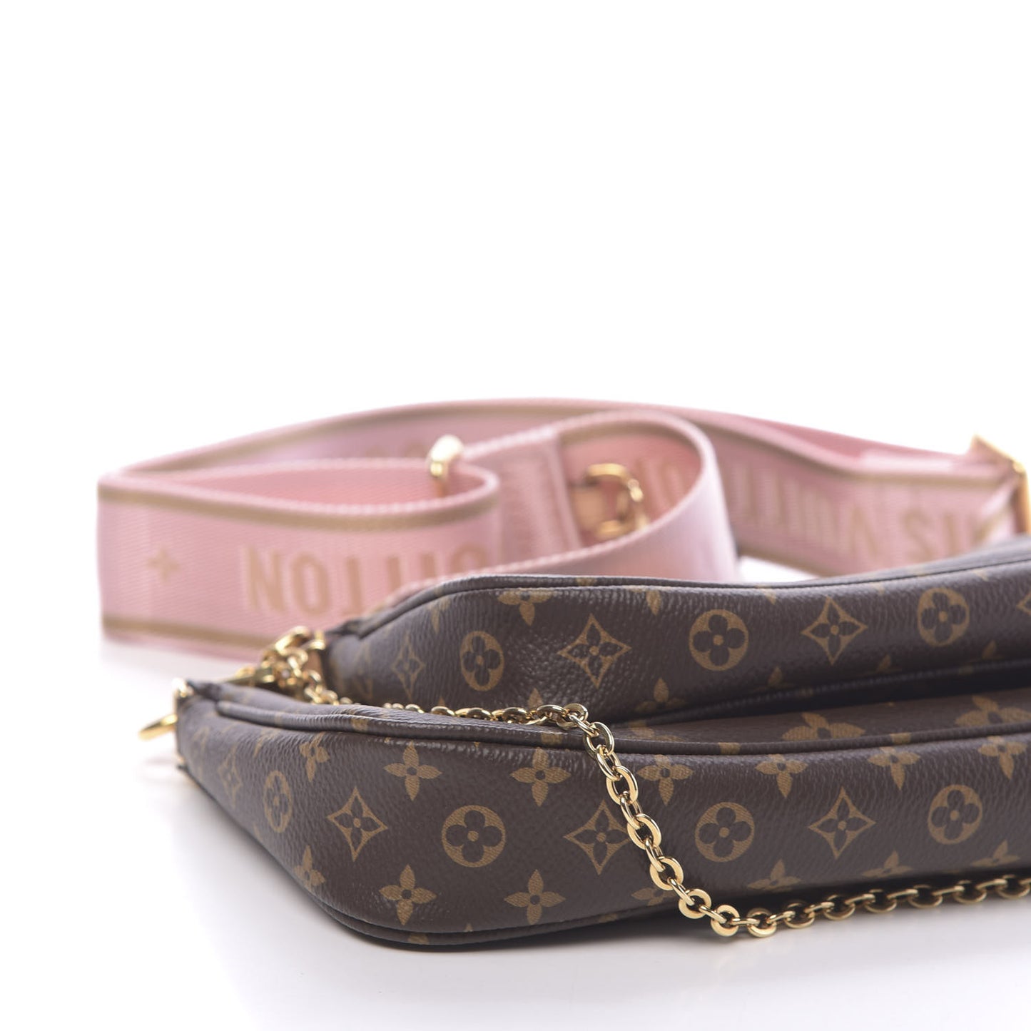 Monogram Multi Pochette Accessories Rose Clair