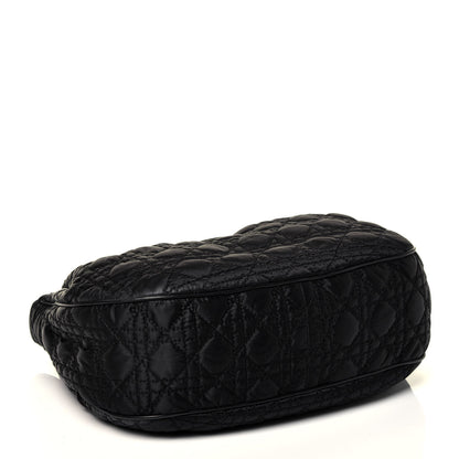 Christian Dior Nylon Cannage Shopper Tote Black 4 of 9