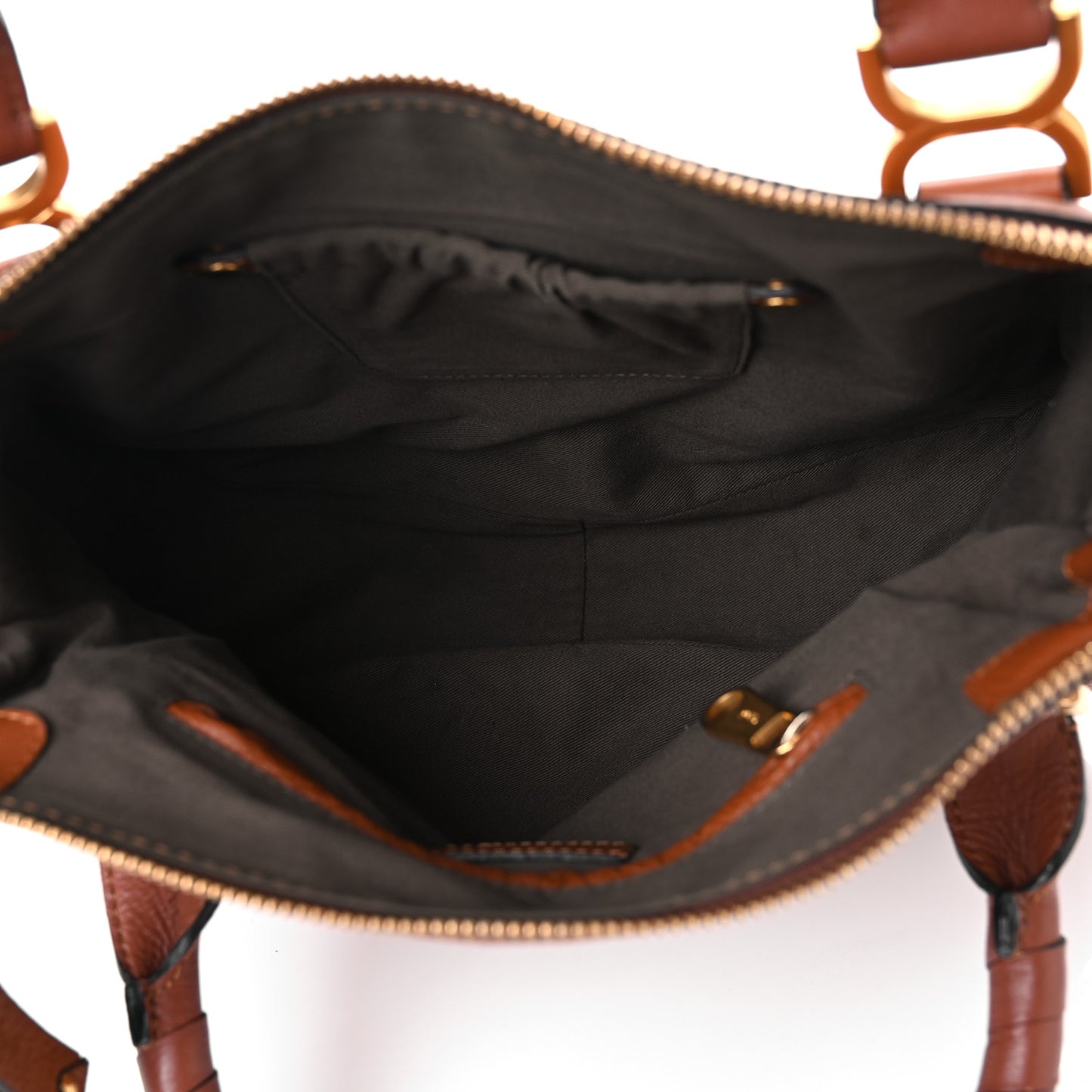 Calfskin Medium Marcie Satchel Tan
