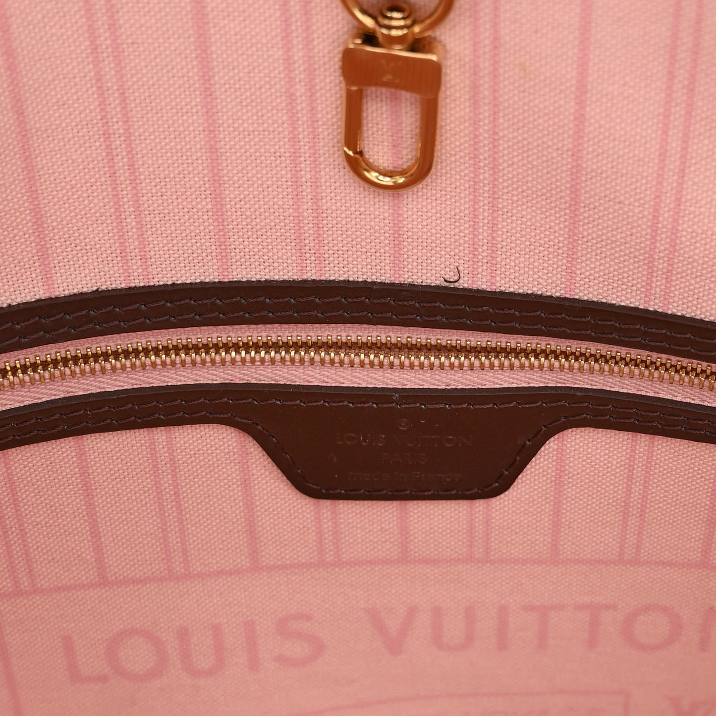 Damier Ebene Neo Neverfull MM Rose Ballerine