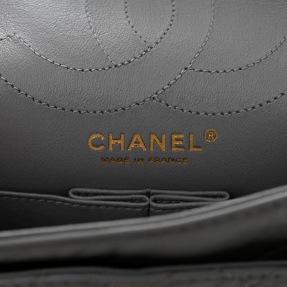 Chanel Aged Calfskin Quilted 2.55 Reissue 225 Flap Grey 6 of 10