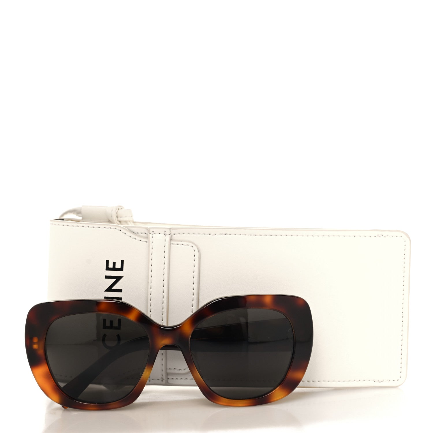 Celine Acetate Triomphe 01 Sunglasses CL40226U Gradient Havana 7 of 7