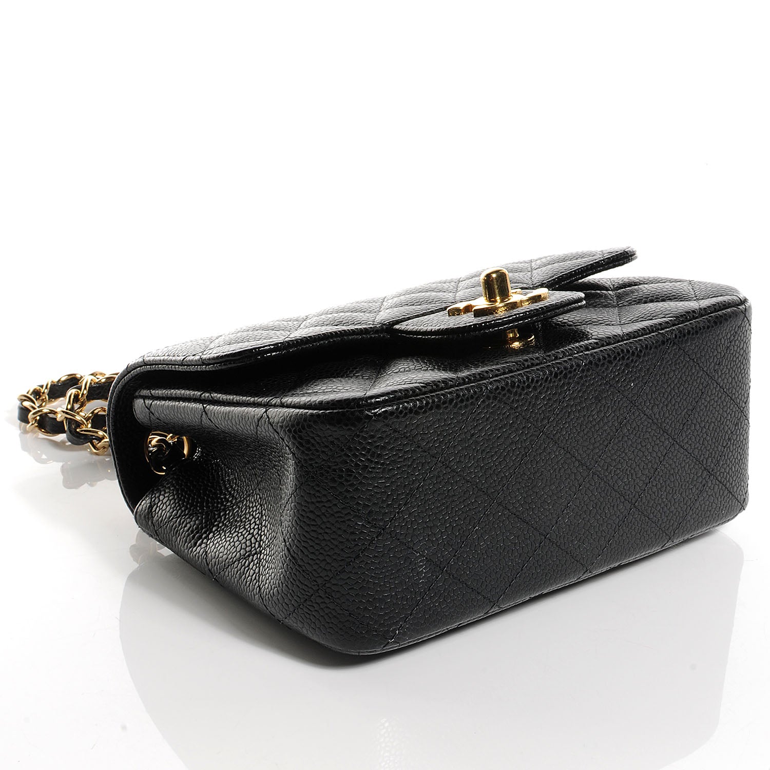 Chanel Caviar Quilted Mini Flap Bag Black 4 of 9