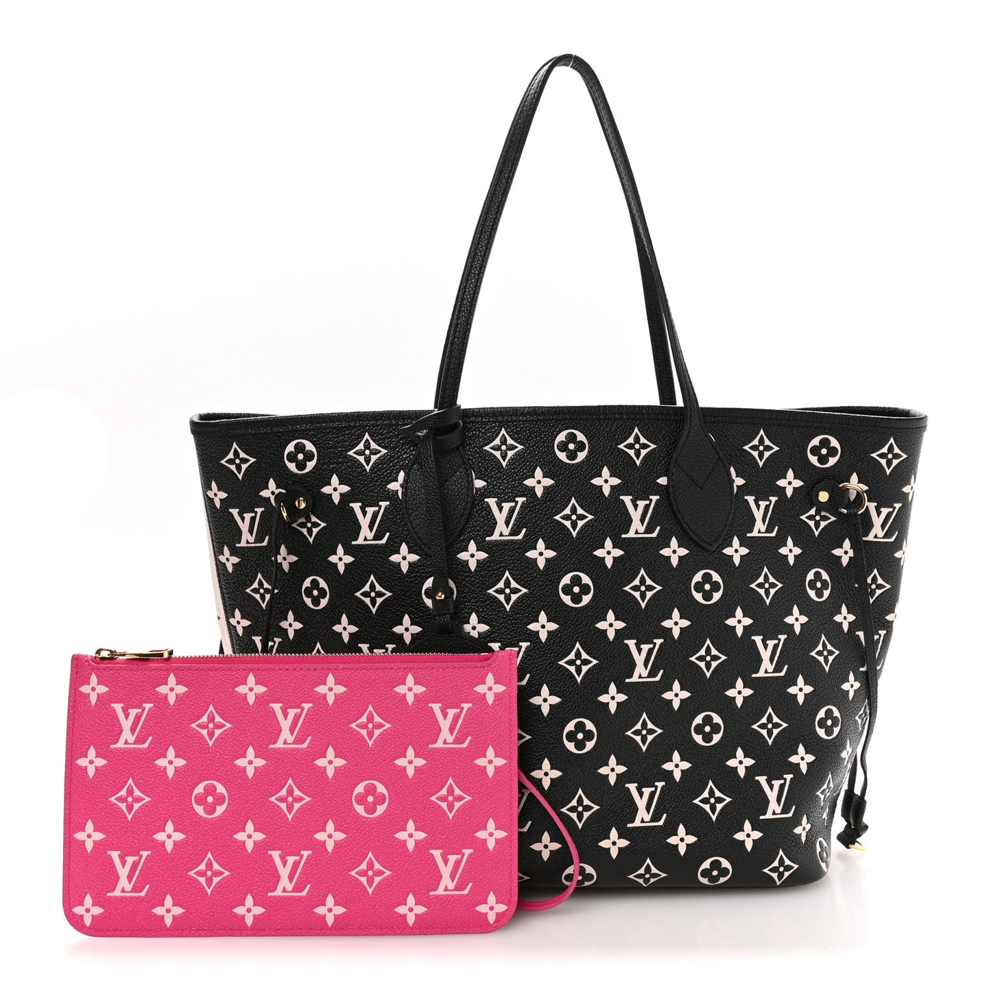 Empreinte Spring In The City Neverfull MM Black White Pink