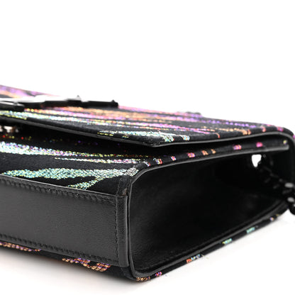 Saint Laurent Small Monogram Kate Satchel Black Multicolor 9 of 10