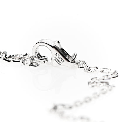 Cartier 18K White Gold Diamond SM D'Amour Pendant Necklace 4 of 5