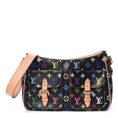 Louis Vuitton Monogram Multicolor Lodge GM Black 1 of 14