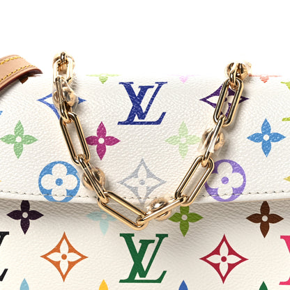 Louis Vuitton LV X TM Monogram Multicolor Ivy Wallet On Chain White 7 of 13