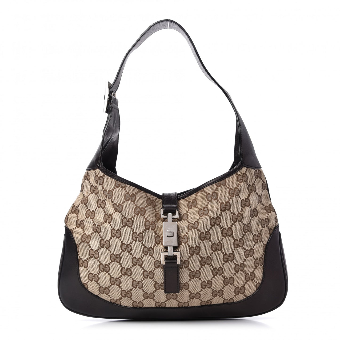 Monogram Small Jackie O Hobo Brown