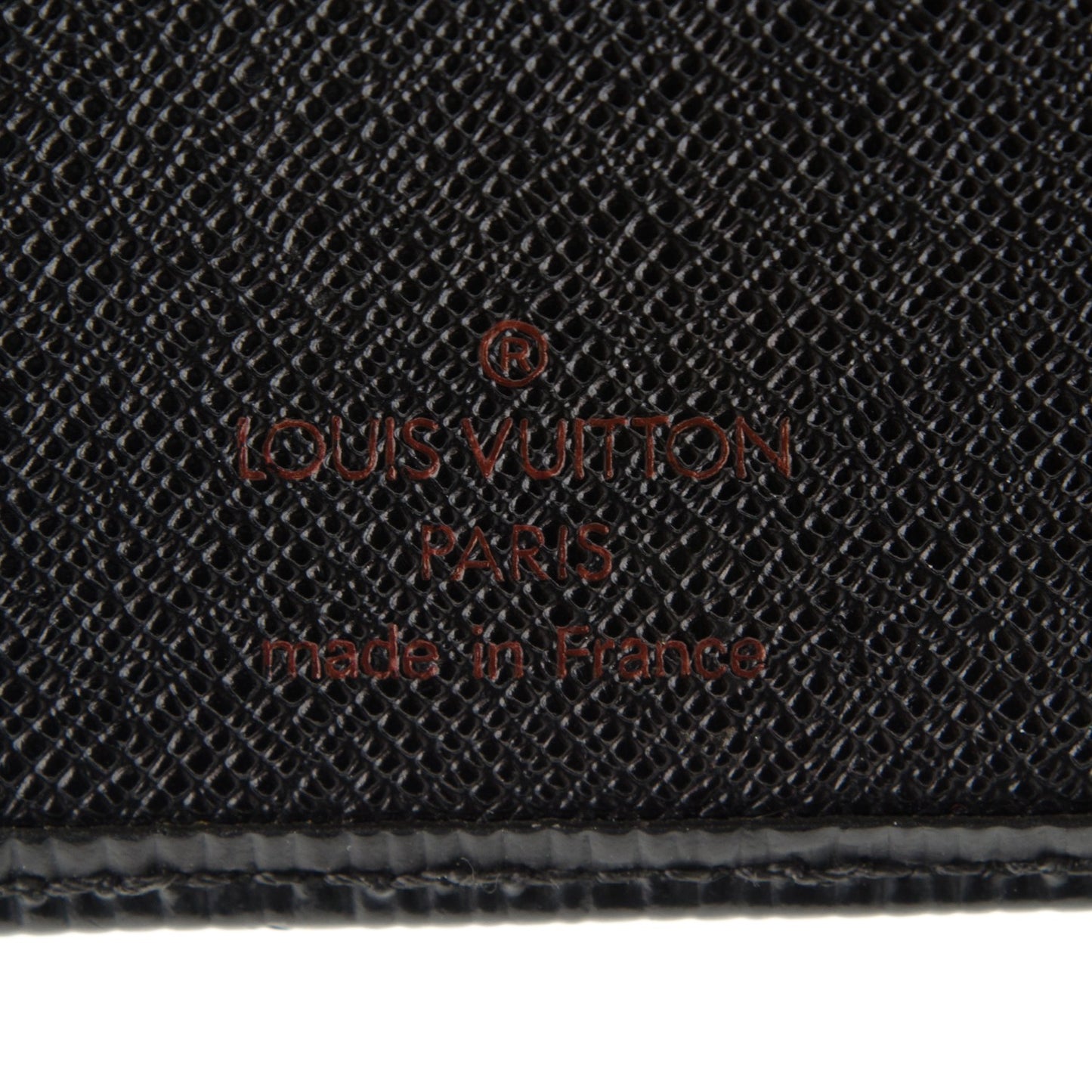 Epi French Purse Wallet Black