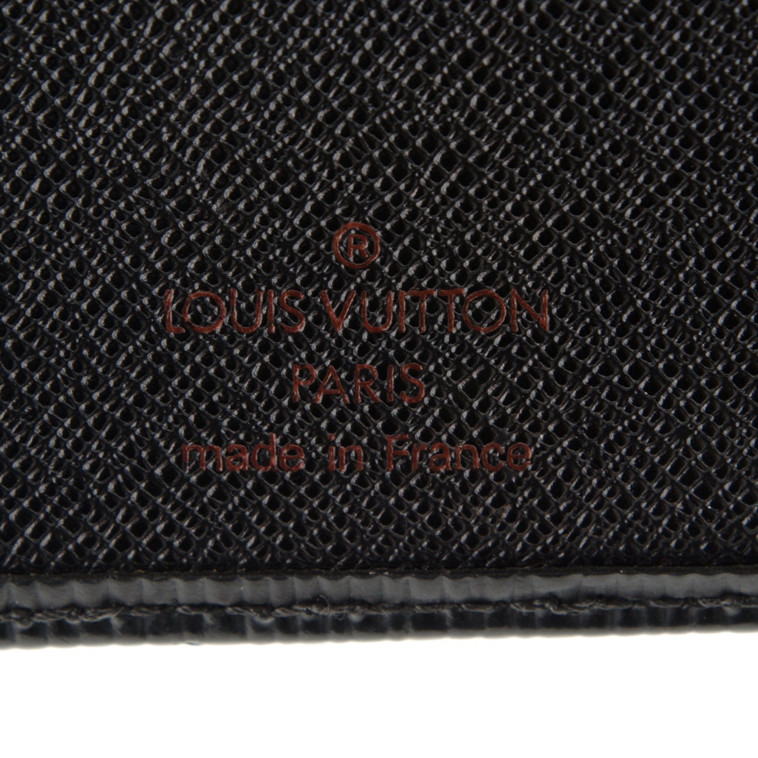 Louis Vuitton Epi French Purse Wallet Black 6 of 9