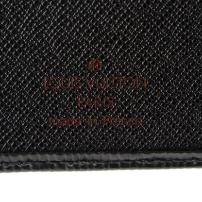 Louis Vuitton Epi French Purse Wallet Black 6 of 9