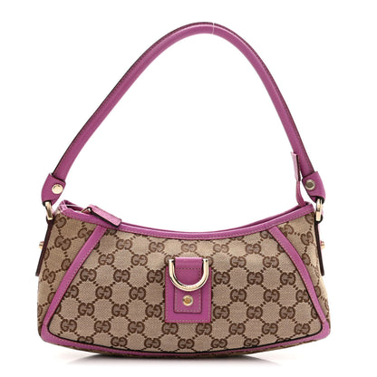 Gucci Monogram D Ring Abbey Pochette Pink 1 of 10