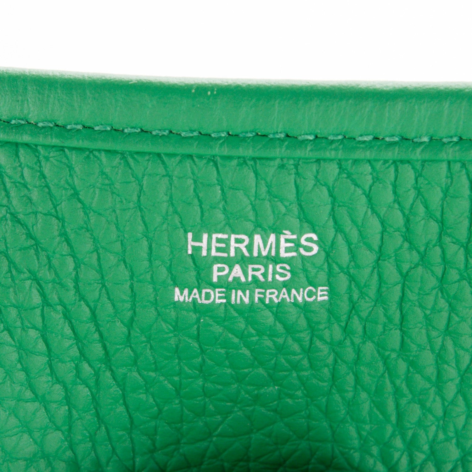 Hermes Taurillon Clemence Evelyne III PM Bambou 6 of 8