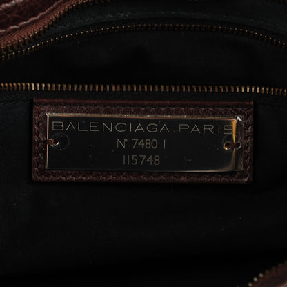 Balenciaga Agneau Classic Hardware City Cigare Fonce 6 of 8
