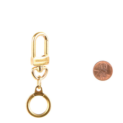 Louis Vuitton Pochette Extender Key Ring Gold 2 of 3