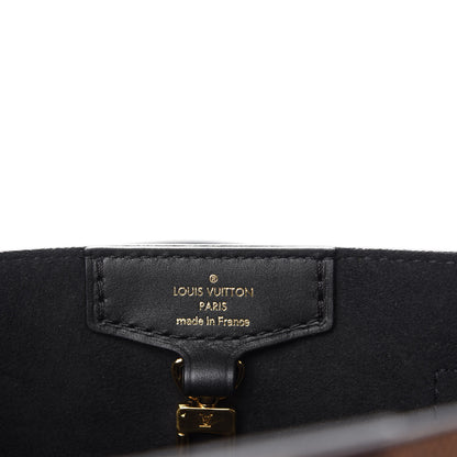 Louis Vuitton Damier Ebene Belmont PM Black 9 of 11