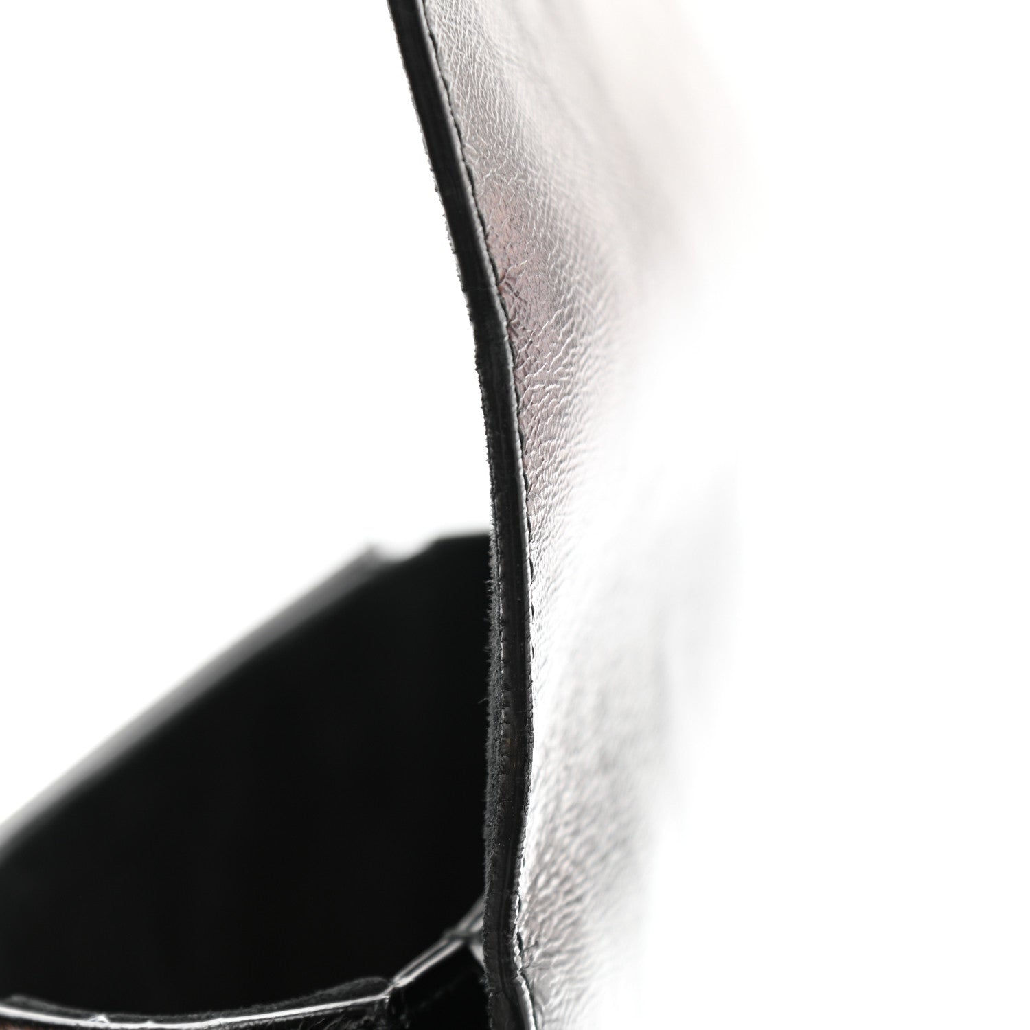 Christian Dior Crinkled Patent Lambskin Dio(r)evolution Flap Bag Black 10 of 14