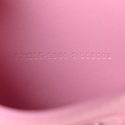 Balenciaga Semi Shiny Smooth Calfskin XS Downtown Shoulder Bag Candy Pink 7 of 9