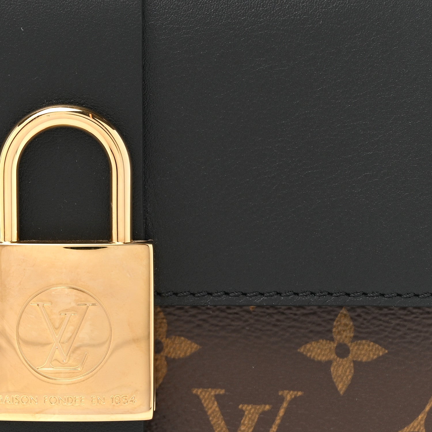 Louis Vuitton Monogram Locky BB Black 7 of 10