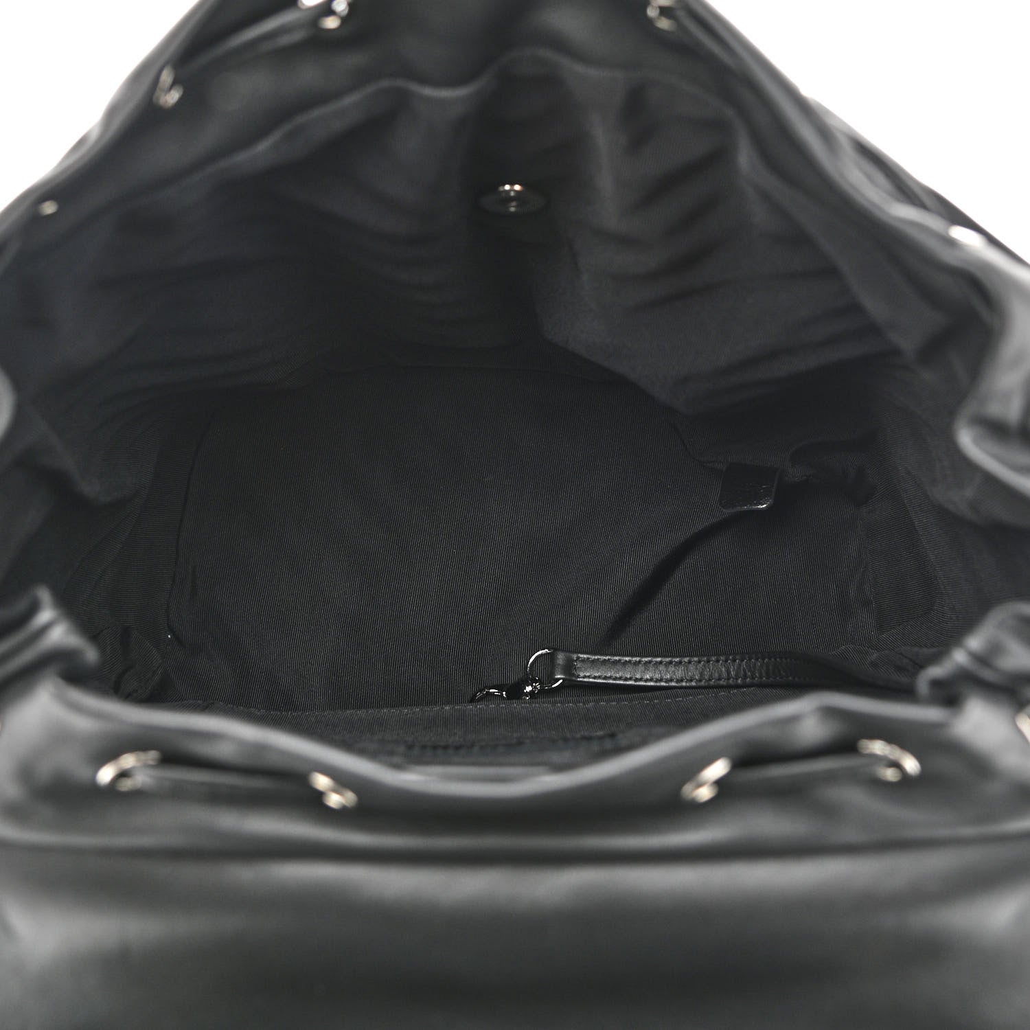 Chanel Calfskin Chevron Quilted Large Urban Spirit Backpack Black 5 of 11